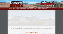 Desktop Screenshot of greatwesternrealty.com